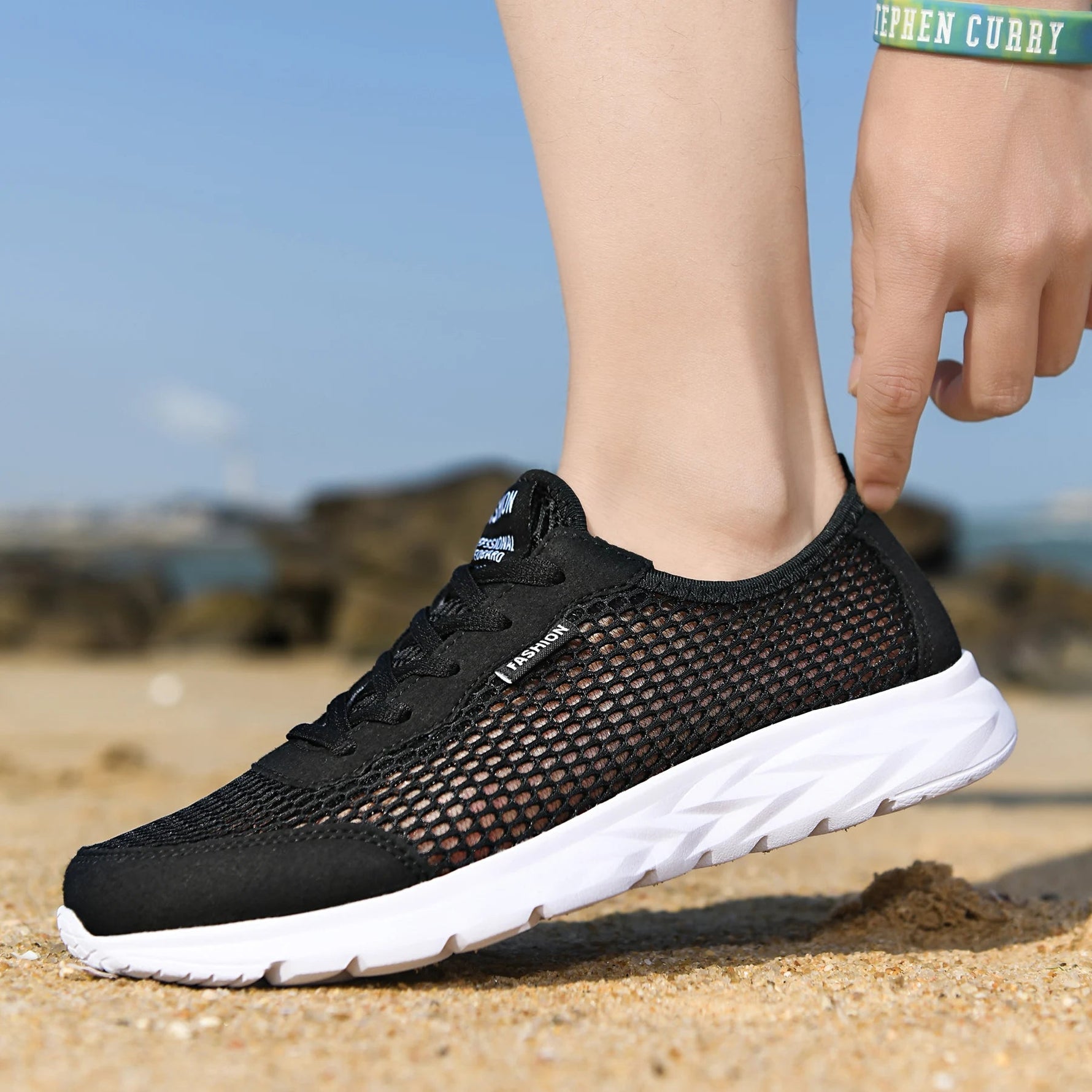 Herren-Sportschuhe für faule Leute im Sommer, leichte und günstige Mesh-Freizeitschuhe für Herren, Tenis Masculino Zapatillas Hombre - flohmarkt-deutschland.shop