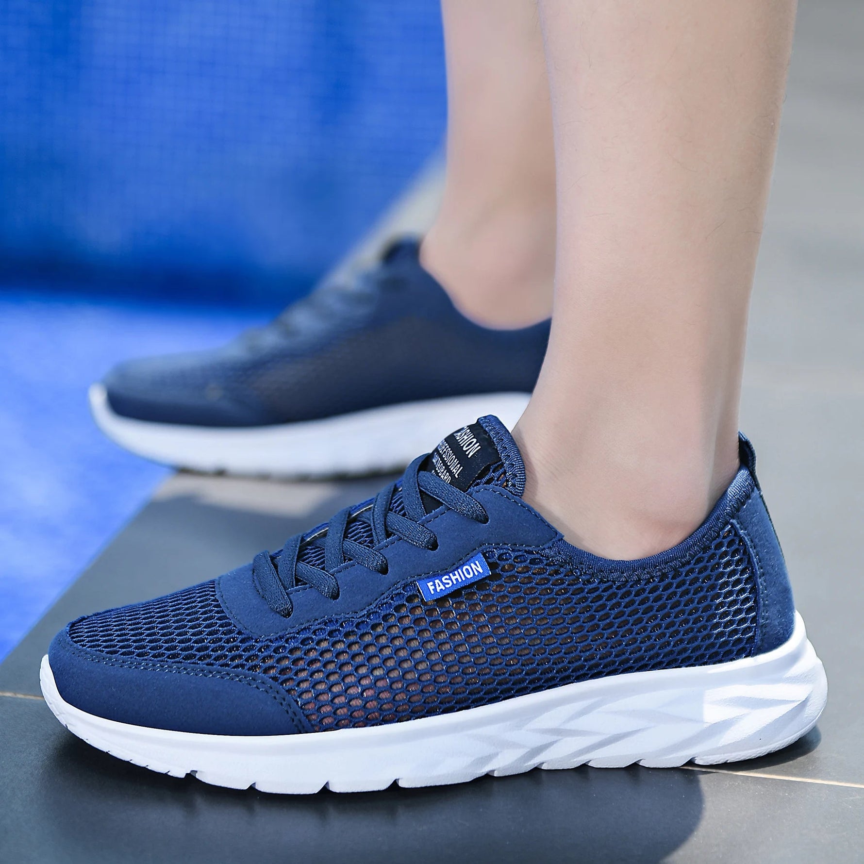 Herren-Sportschuhe für faule Leute im Sommer, leichte und günstige Mesh-Freizeitschuhe für Herren, Tenis Masculino Zapatillas Hombre - flohmarkt-deutschland.shop