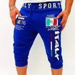 Herren-Sportshorts, Sweat-Shorts, Capri-Hose, Kordelzug, Druck, Buchstabe, Sport, Outdoor, Wochenende, Streetwear, stilvolle Jogginghose für Herren - flohmarkt-deutschland.shop