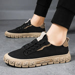 Herren Turnschuhe atmungsaktive Freizeit schuhe Herren Schnür Slip auf Walking Flats, die Schuhe männlich vulkan isierte Schuhe Mode Herren schuhe - flohmarkt-deutschland.shop