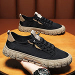 Herren Turnschuhe atmungsaktive Freizeit schuhe Herren Schnür Slip auf Walking Flats, die Schuhe männlich vulkan isierte Schuhe Mode Herren schuhe - flohmarkt-deutschland.shop