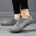 Herren Turnschuhe atmungsaktive Freizeit schuhe Herren Schnür Slip auf Walking Flats, die Schuhe männlich vulkan isierte Schuhe Mode Herren schuhe - flohmarkt-deutschland.shop