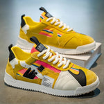 Herren Weiße Sneaker Herbst Bequeme Rutschfeste Laufschuhe Luxuriöse Weiche Sohle Modische Schnürschuhe Outdoor Freizeitschuhe 2026 - flohmarkt-deutschland.shop