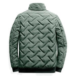 Herrenjacke, Mäntel, Herbst und Winter, lässig, solide, leicht, Parkas, lange Ärmel, Reißverschluss, gepolstert, Herrenparka, bequem, warm, Herrenjacken - flohmarkt-deutschland.shop