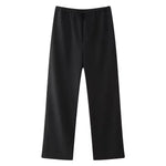 HH Womens Luxury Satin Two Piece Set Halter Neck Asymmetrical Top And Wide Leg Pants Elegant Party Club Outfit For Spring Summer - flohmarkt-deutschland.shop