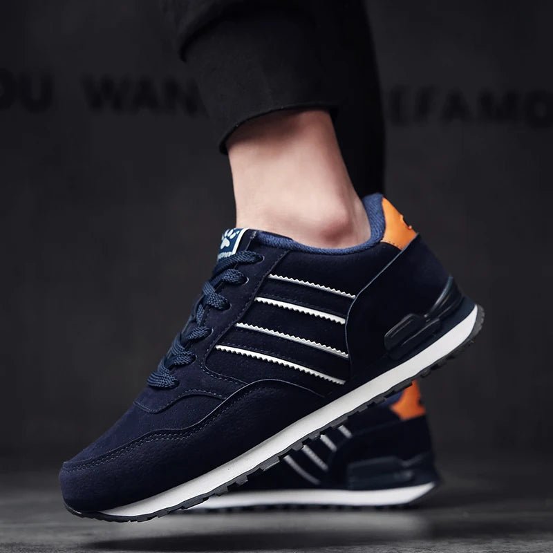 High Quality Men's Sneakers Leather Casual Shoes Autumn 2024 New Breathable Men Shoes Tenis Male Flat Shoe Zapatillas Hombre - flohmarkt-deutschland.shop