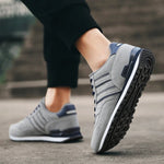 High Quality Men's Sneakers Leather Casual Shoes Autumn 2024 New Breathable Men Shoes Tenis Male Flat Shoe Zapatillas Hombre - flohmarkt-deutschland.shop