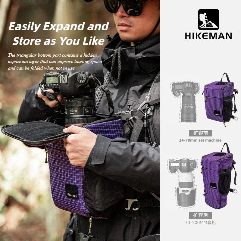 HIKEMAN Kamera-Rucksack wasserdicht – Foto, Drohne & Outdoor - flohmarkt-deutschland.shop