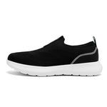 HOBIBEAR Unisex-Laufschuhe, breite Zehen, bequeme, rutschfeste Turnschuhe, atmungsaktive Mesh-Slip-On-Wanderschuhe - flohmarkt-deutschland.shop