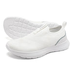 HOBIBEAR Unisex-Laufschuhe, breite Zehen, bequeme, rutschfeste Turnschuhe, atmungsaktive Mesh-Slip-On-Wanderschuhe - flohmarkt-deutschland.shop
