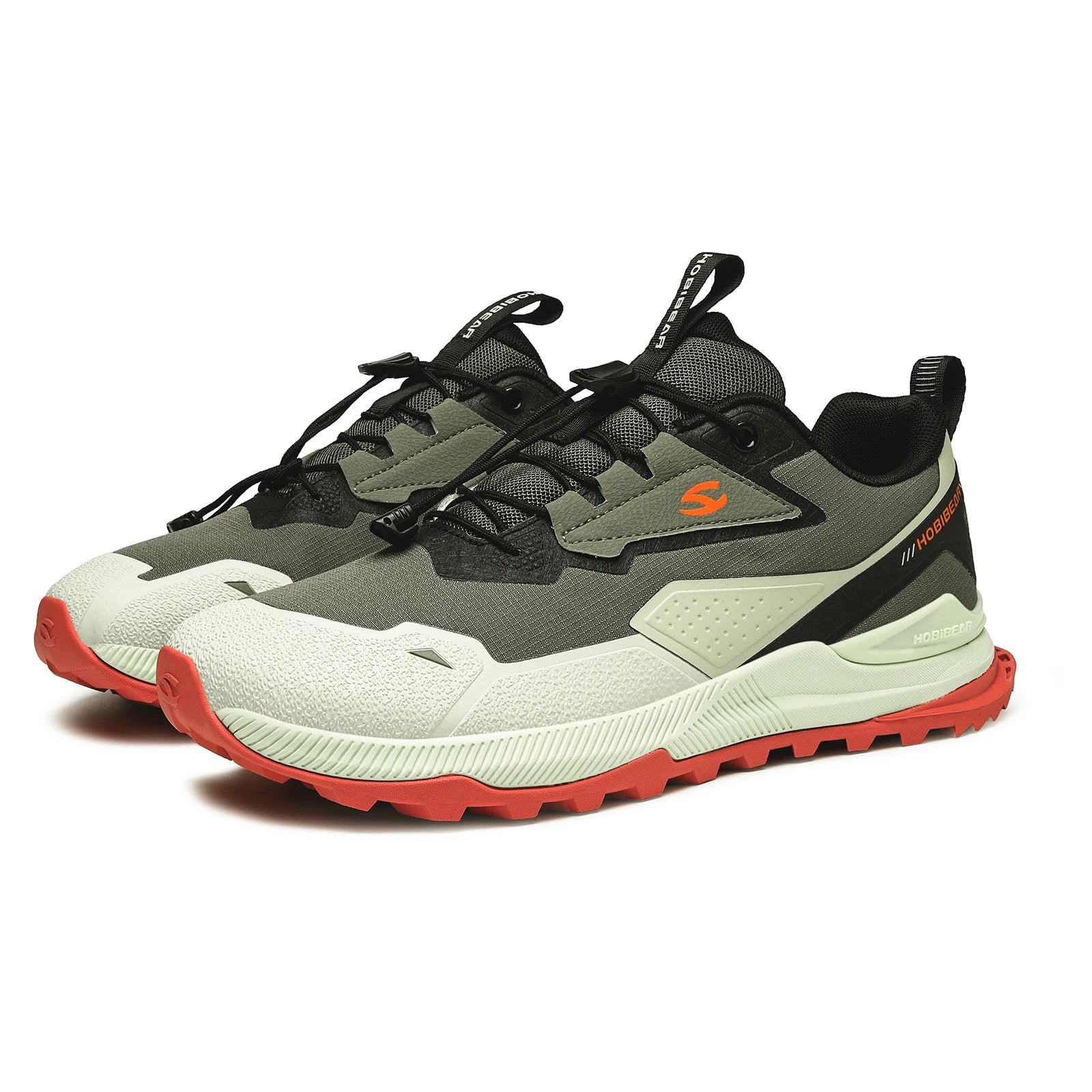 HOBIBEAR Wanderschuhe für Herren und Damen, elastisches Band, rutschfeste Turnschuhe, bequeme Outdoor-Reise-Laufschuhe - flohmarkt-deutschland.shop