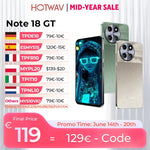 HOTWAV Note 18 GT Smartphone 7,2" 120Hz 8GB 256GB 6200mAh - flohmarkt-deutschland.shop