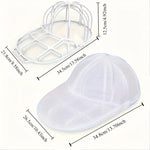 HutCare Hut Reinigungs Käfig Waschmaschinen Schutz Mit Mesh Beutel Für Empfindliche Hüte - Schonende Maschinenwäsche - flohmarkt-deutschland.shop