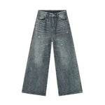 IEFB Amerikanischen Stil männer Denim Hosen Waschen Mode Lose männer Gerade Hosen Beiläufige Breite Bein Jeans Neue Sommer 2024 9C6303 - flohmarkt-deutschland.shop