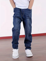 IENENS Boy Girls Trousers Skinny Jeans Elastic Waist Pants 4-13 Years Kids Boys Denim Clothing Clothes Sports Bottoms - flohmarkt-deutschland.shop