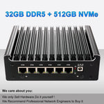 Intel Pentium Mini-PC Soft Router – 6x LAN, lüfterlos, pfSense - flohmarkt-deutschland.shop