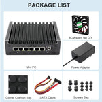 Intel Pentium Mini-PC Soft Router – 6x LAN, lüfterlos, pfSense - flohmarkt-deutschland.shop