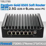 Intel Pentium Mini-PC Soft Router – 6x LAN, lüfterlos, pfSense - flohmarkt-deutschland.shop
