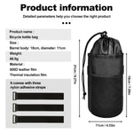 Isolierte Wasserflasche Für Fahrrad Lenker Lenkertasche Faltbare Tragetasche - flohmarkt-deutschland.shop