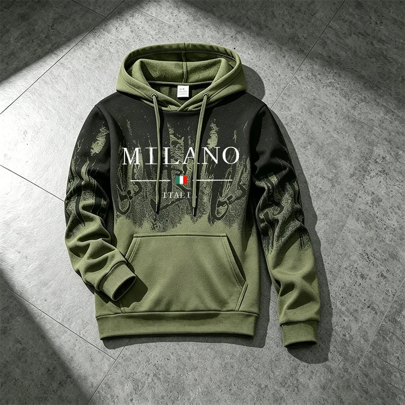 Italy Fashion Sportswear 2pcs Set Male Daily Casual Sports Hooded Jogger Suit 2026 New Arrival Men's Tracksuit Hoodie&sweatpants - flohmarkt-deutschland.shop