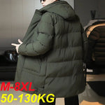 Jacke Männlich Cargo ,Lange Windschutz Plus Größe 8xl 7xl 6xl Casual Warme Gepolsterte Oberbekleidung Winter Parkas Männer Dicke Warme Jacke mäntel - flohmarkt-deutschland.shop