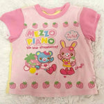 Japanische Kawaii Crop Tops Cartoon Print Harajuku Lolita Kurzarm T-shirts Frauen Y2k Ästhetische Dünne T Vintage Fee Grunge - flohmarkt-deutschland.shop
