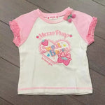 Japanische Kawaii Crop Tops Cartoon Print Harajuku Lolita Kurzarm T-shirts Frauen Y2k Ästhetische Dünne T Vintage Fee Grunge - flohmarkt-deutschland.shop