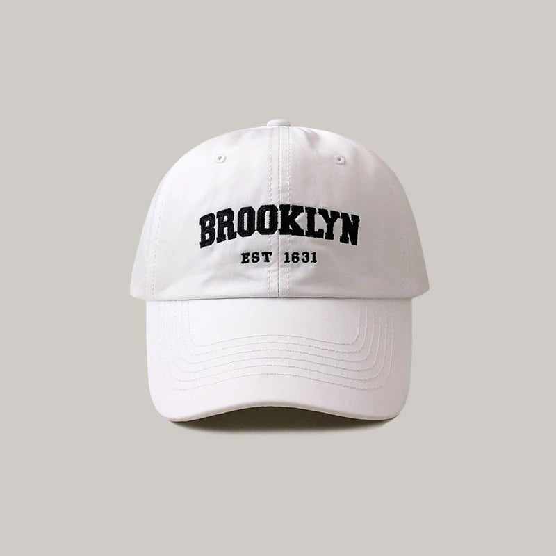 JK Korean Letters Embroidered Baseball Cap For Men Women Hip Hop Dad Trucker Visors Hat Casual Sports Running Cap Streetwear - flohmarkt-deutschland.shop