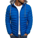 JOTT Herrenjacke, Herbst-/Winterjacke, Kapuzenjacke aus Baumwolle 2025, leichte Winter-Daunenjacke - flohmarkt-deutschland.shop