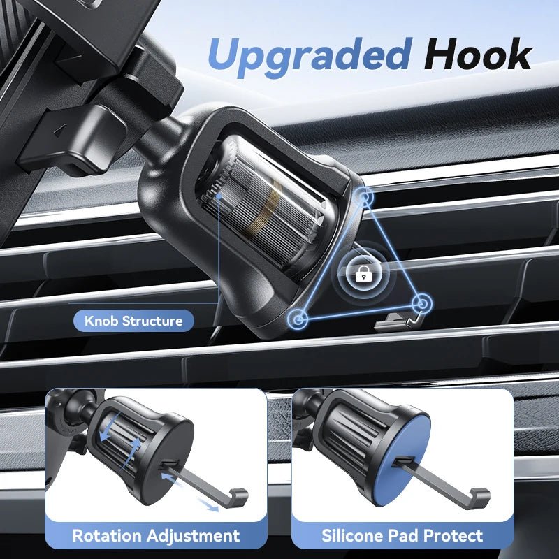 Joyroom Car Phone Holder 360° Rotation Car Air Vent Phone Holder Universal Hands-Free Cell Phone Mount For 4.7-6.9'' Phones - flohmarkt-deutschland.shop