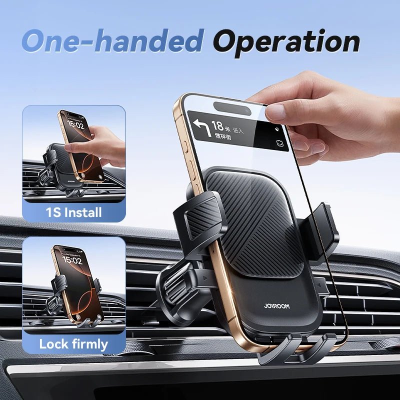 Joyroom Car Phone Holder 360° Rotation Car Air Vent Phone Holder Universal Hands-Free Cell Phone Mount For 4.7-6.9'' Phones - flohmarkt-deutschland.shop