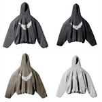 Kanye West Kapuzenpullover für Herren und Damen, 1:1, hochwertiger Taubenmuster, Staffel 6, übergroße Kapuze - flohmarkt-deutschland.shop