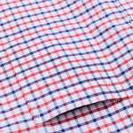 Kariertes Herrenhemd aus Oxford-Baumwolle mit normaler Passform und langen Ärmeln und geknöpfter Kragen, bequeme, vielseitige, lässige, karierte Hemden - flohmarkt-deutschland.shop