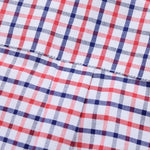 Kariertes Herrenhemd aus Oxford-Baumwolle mit normaler Passform und langen Ärmeln und geknöpfter Kragen, bequeme, vielseitige, lässige, karierte Hemden - flohmarkt-deutschland.shop