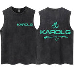 KAROL G Tropicoqueta Tank Top – Unisex, Oversize, 100% Baumwolle - flohmarkt-deutschland.shop