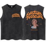 KAROL G Tropicoqueta Tank Top – Unisex, Oversize, 100% Baumwolle - flohmarkt-deutschland.shop