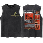KAROL G Tropicoqueta Tank Top – Unisex, Oversize, 100% Baumwolle - flohmarkt-deutschland.shop