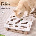 KatzenKraft PuzzleBox Katzenspielzeug - Intelligentes Spielzeug Mit Ballinteraktion Für Innenkatzen - flohmarkt-deutschland.shop