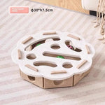 KatzenKraft PuzzleBox Katzenspielzeug - Intelligentes Spielzeug Mit Ballinteraktion Für Innenkatzen - flohmarkt-deutschland.shop