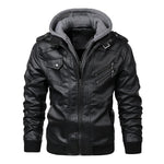 KB Neue männer Leder Jacken Herbst Casual Motorrad PU Jacke Biker Leder Mäntel Marke Kleidung EU Größe SA722 - flohmarkt-deutschland.shop