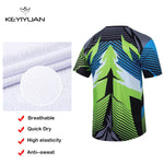 KEYIYUAN 2023 New Men Short Sleeve Mtb Downhill Jersey Motocross Shirt Mountain Bike T-shirt Mtb Bekleidung Herren Maillot Vtt - flohmarkt-deutschland.shop
