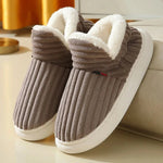 KIDMI Winter Herren Hausschuhe Warme Frauen Hausschuhe Im Freien Rutschfeste Männer Baumwolle Stiefel Flauschige Fuzzy Männer Schuhe Casual Pelzigen Hausschuhe - flohmarkt-deutschland.shop
