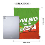 Kinder Bueno 5 kinder Portable Sports Drawstring Backpack Riding Backpack Gym Clothes Drawstring Bags - flohmarkt-deutschland.shop