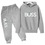 Kinder Casual Herbst Frühling 2 stücke Hoodie + Hosen 4F Brief Drucken Trainingsanzüge 2-13 Jahre Jungen Mädchender Kleidung Set - flohmarkt-deutschland.shop