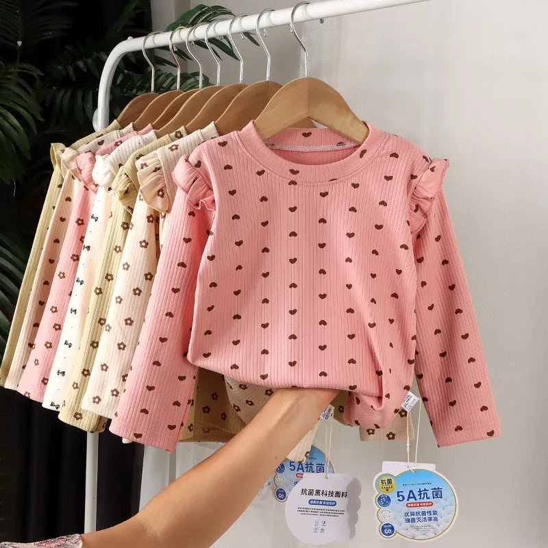 Kinder Langarm-Shirt Gestreift – Soft & Warm - flohmarkt-deutschland.shop