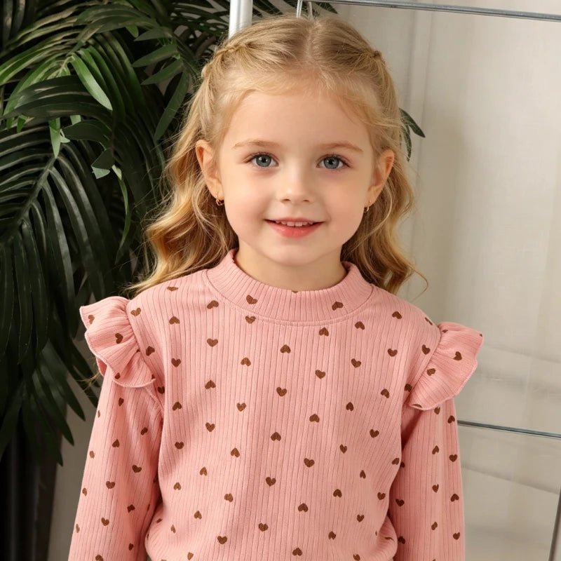 Kinder Langarm-Shirt Gestreift – Soft & Warm - flohmarkt-deutschland.shop