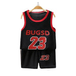 Kinder Sets Sommer Kinder Ärmelloses T-shirt Shorts Set Schnell trocknend Outdoor Tank Top Shorts Sets Jungen Sport Basketball Tr - flohmarkt-deutschland.shop