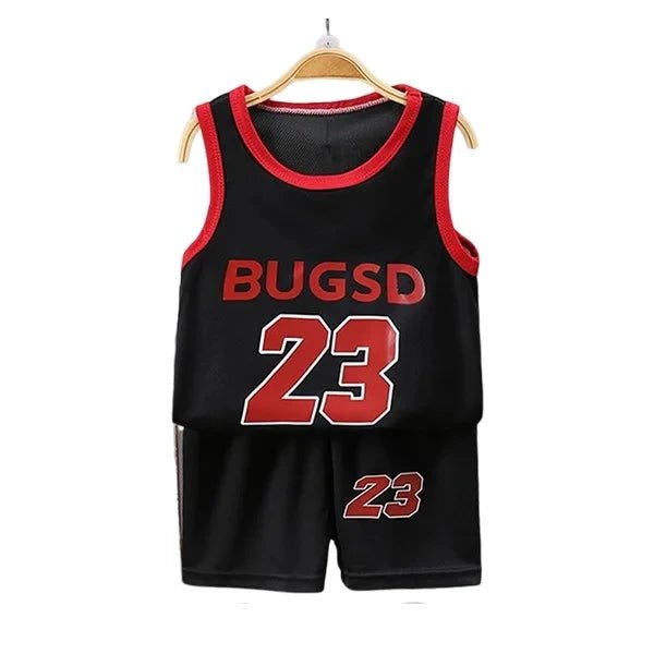 Kinder Sets Sommer Kinder Ärmelloses T-shirt Shorts Set Schnell trocknend Outdoor Tank Top Shorts Sets Jungen Sport Basketball Tr - flohmarkt-deutschland.shop
