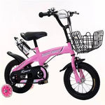 Kinderfahrräder für Jungen im Alter von 3–10 Jahren, Kinder, Mädchen, Kinderfahrräder mit blinkenden Hilfsrädern - flohmarkt-deutschland.shop