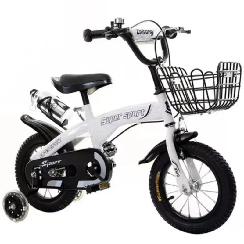 Kinderfahrräder für Jungen im Alter von 3–10 Jahren, Kinder, Mädchen, Kinderfahrräder mit blinkenden Hilfsrädern - flohmarkt-deutschland.shop